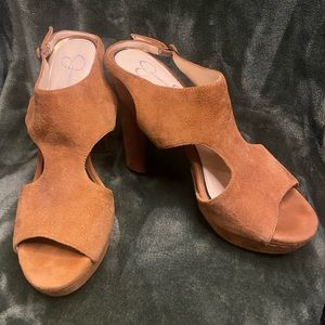 Brown Sandal Heels